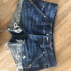 Jean shorts